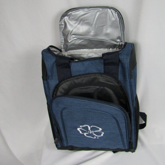 Backpack | Insulated | Cooler | Adjustable | Blue & Black | Lightweight - Picture 2 of 8